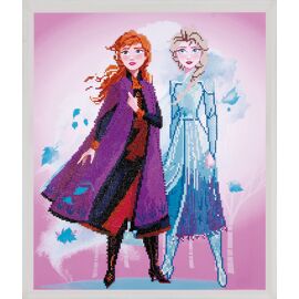 Diamond Painting Kit Elsa & Anna